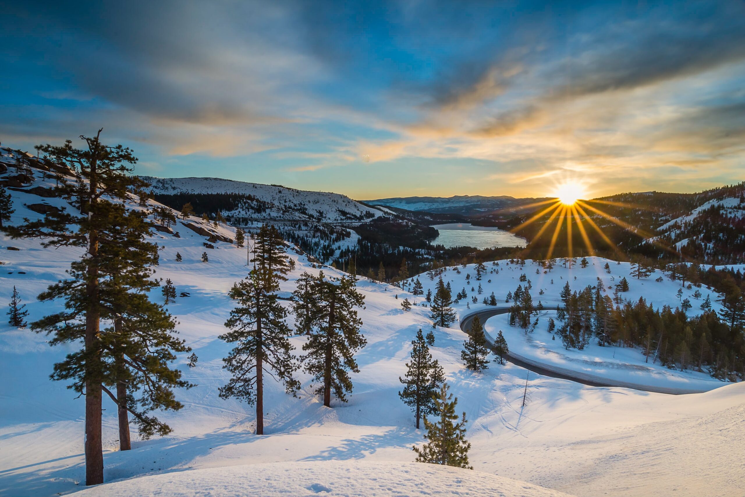 Lake Tahoe winter